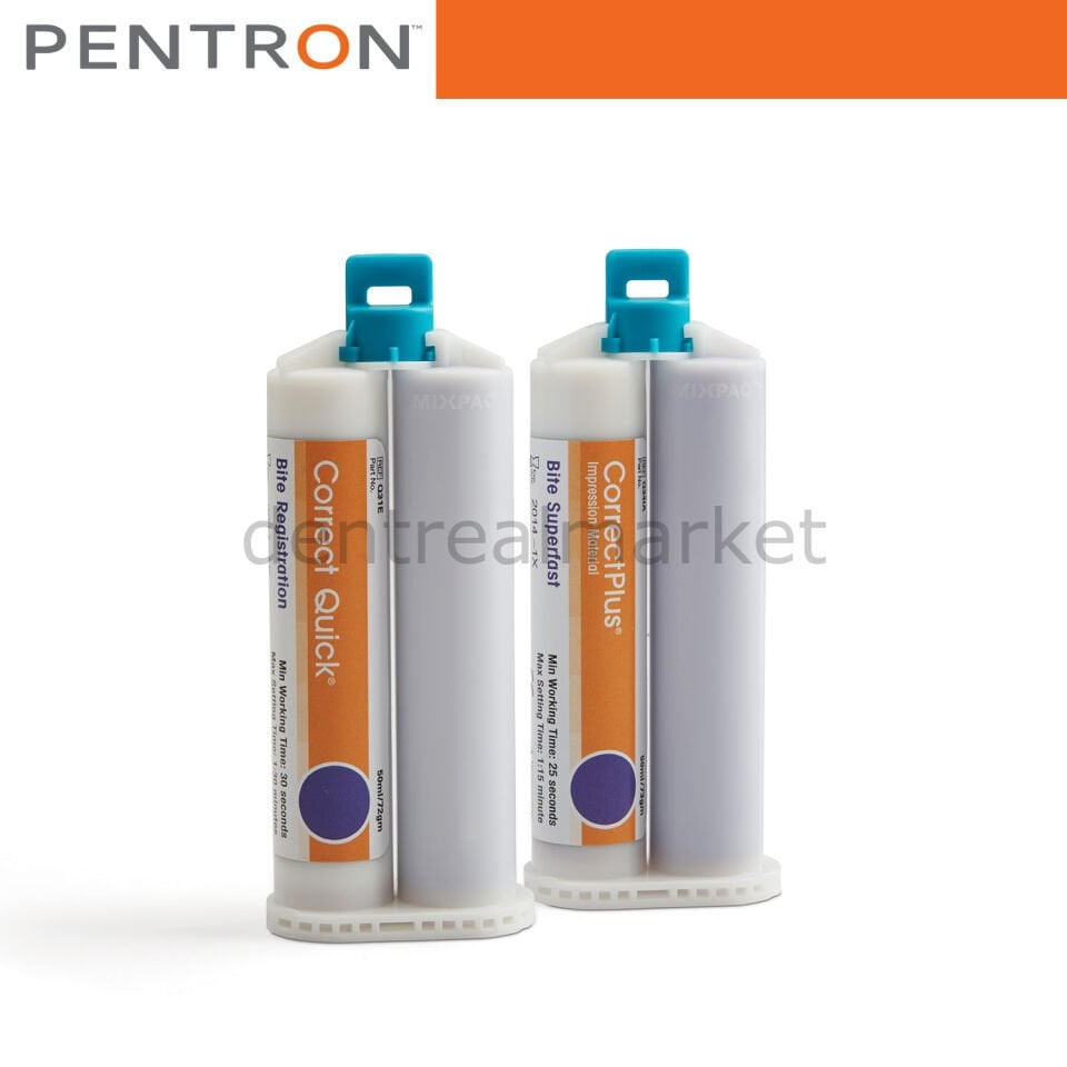Correct Plus Bite Super Fast Kapanış Silikonu 2x50 ml