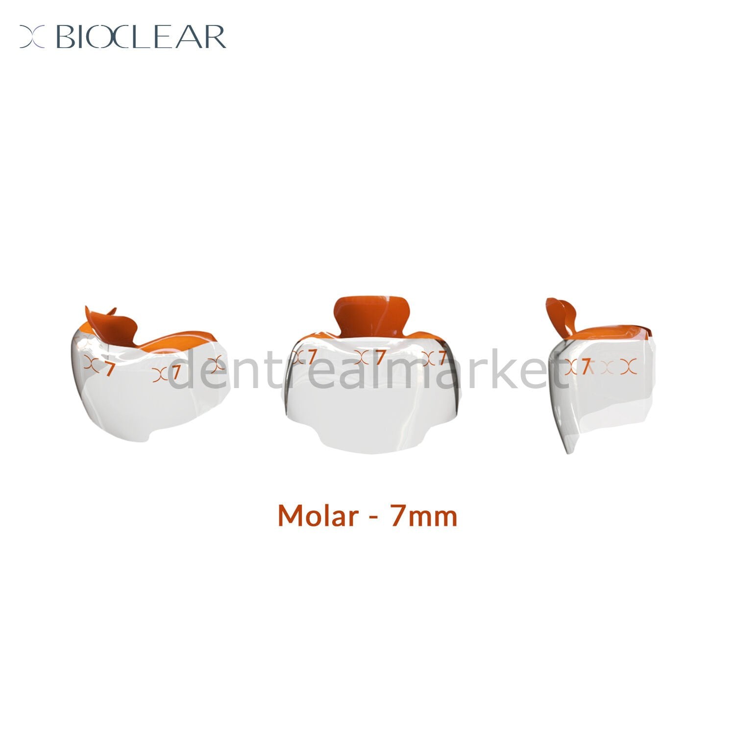 Evolve Individual Matrix Refill - Molar -  10 Adet Turuncu - 7 mm