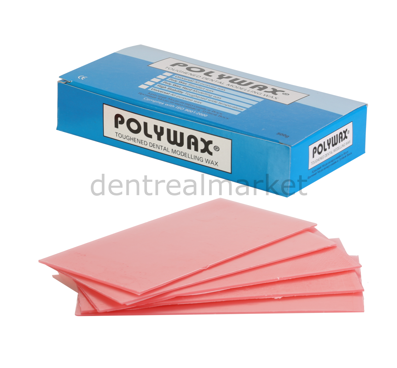 Polywax Plak Mum - Pembe Mum